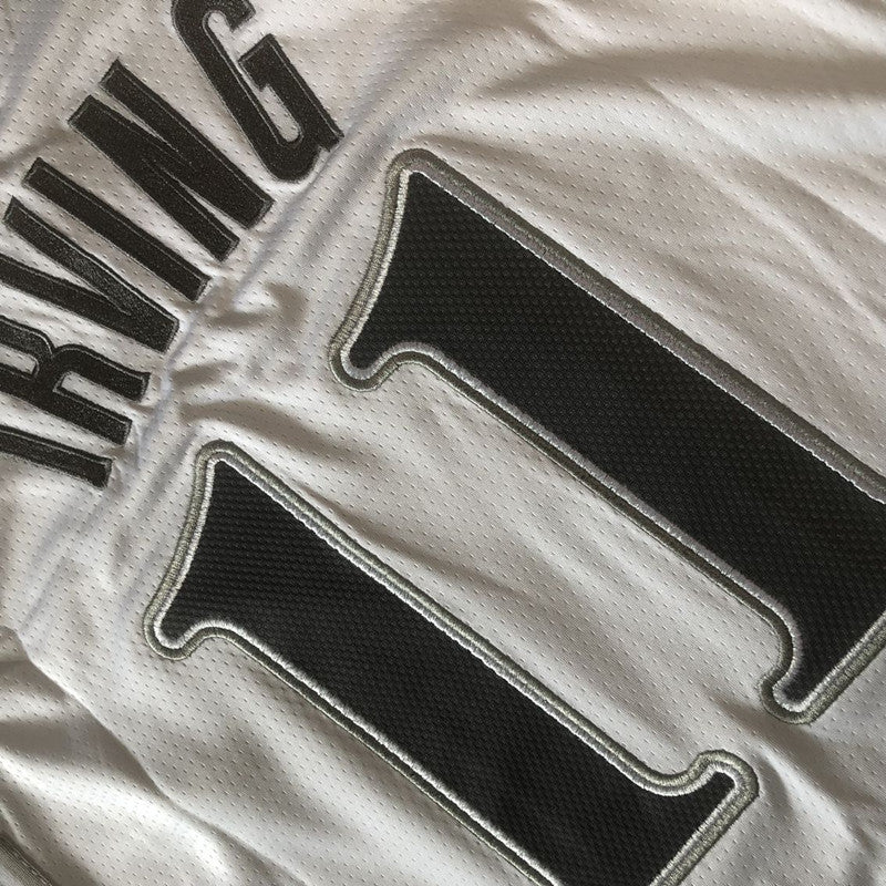 Dallas Mavericks Kyrie Irving #11 Throwback  Jersey -  Dense Embroidery