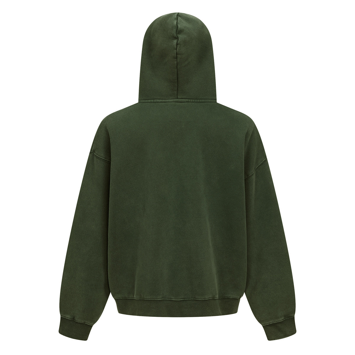 370GSM Pigment Dyed Fleece Boxy Hoodie