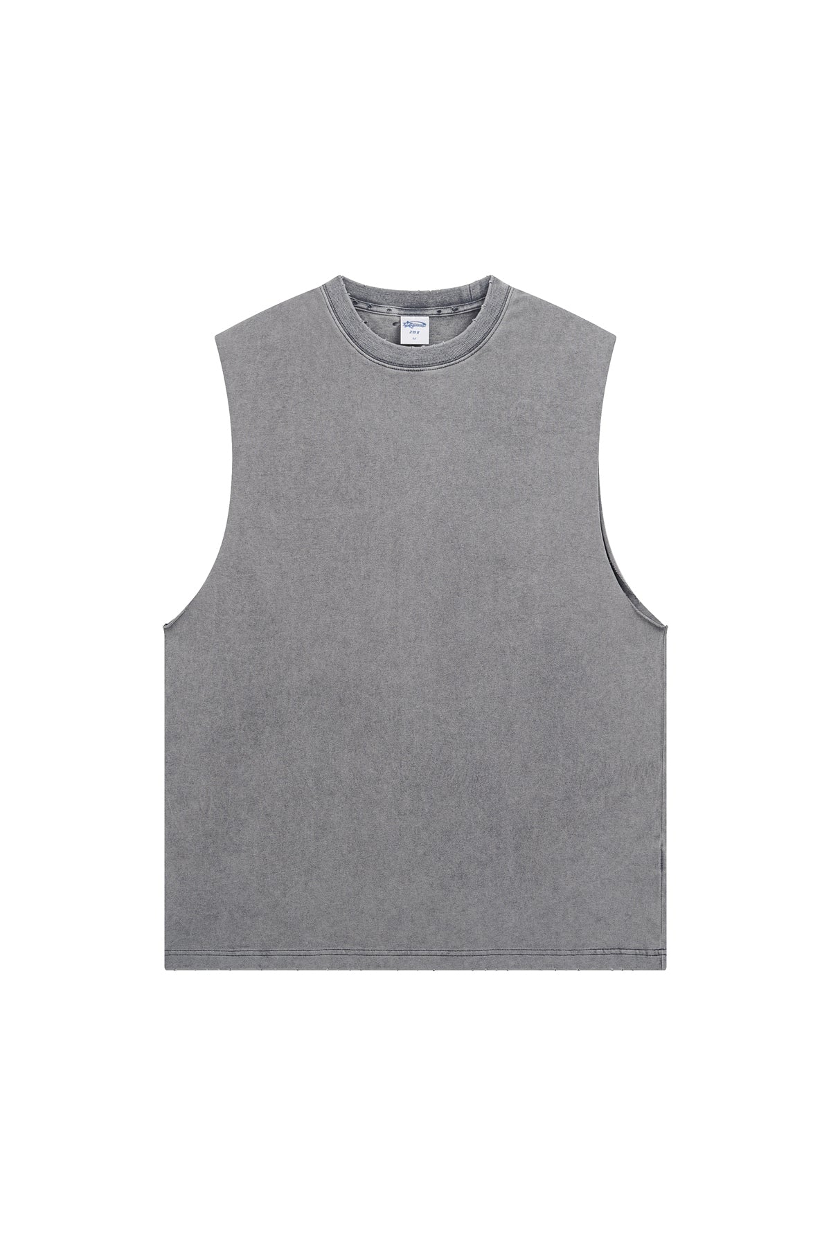 275GSM Distressed Washed Muscle Tee