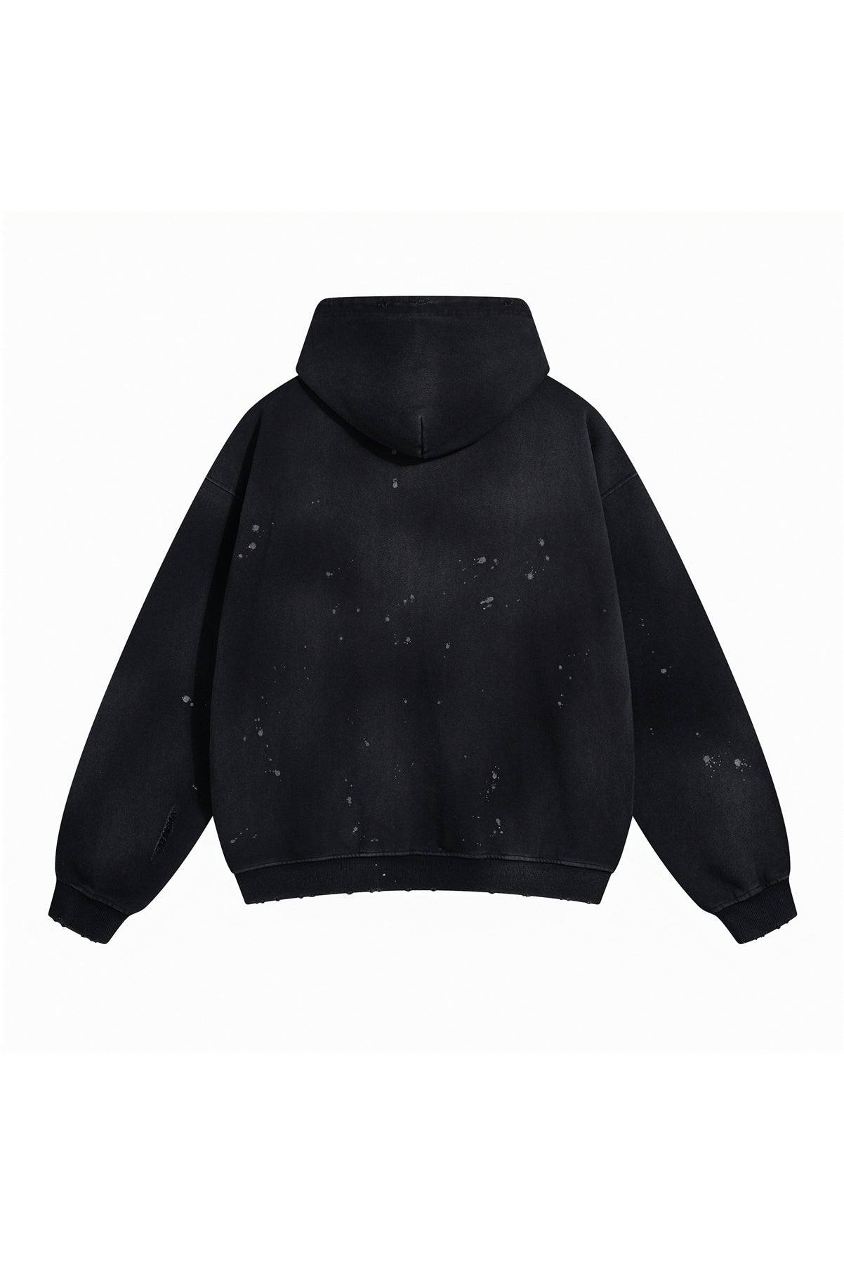 450GSM Distressed Dirty Effect Sun Fade Hoodie