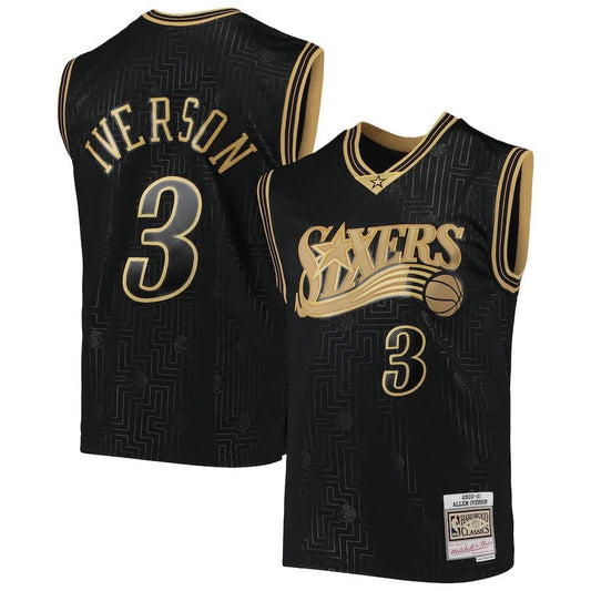Allen Iverson Philadelphia 76ers Throwback Jersey