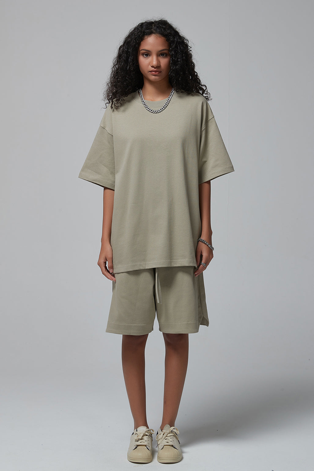 305GSM 22 Colors Solid Oversized Tee