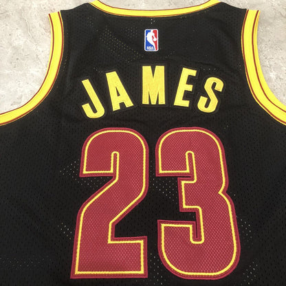 Cleveland Cavaliers LeBron James #23 Throwback Jersey - Dense Embroidery