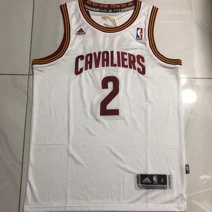Cleveland Cavaliers Kyrie Irving #2 Throwback Jersey - Dense Embroidery