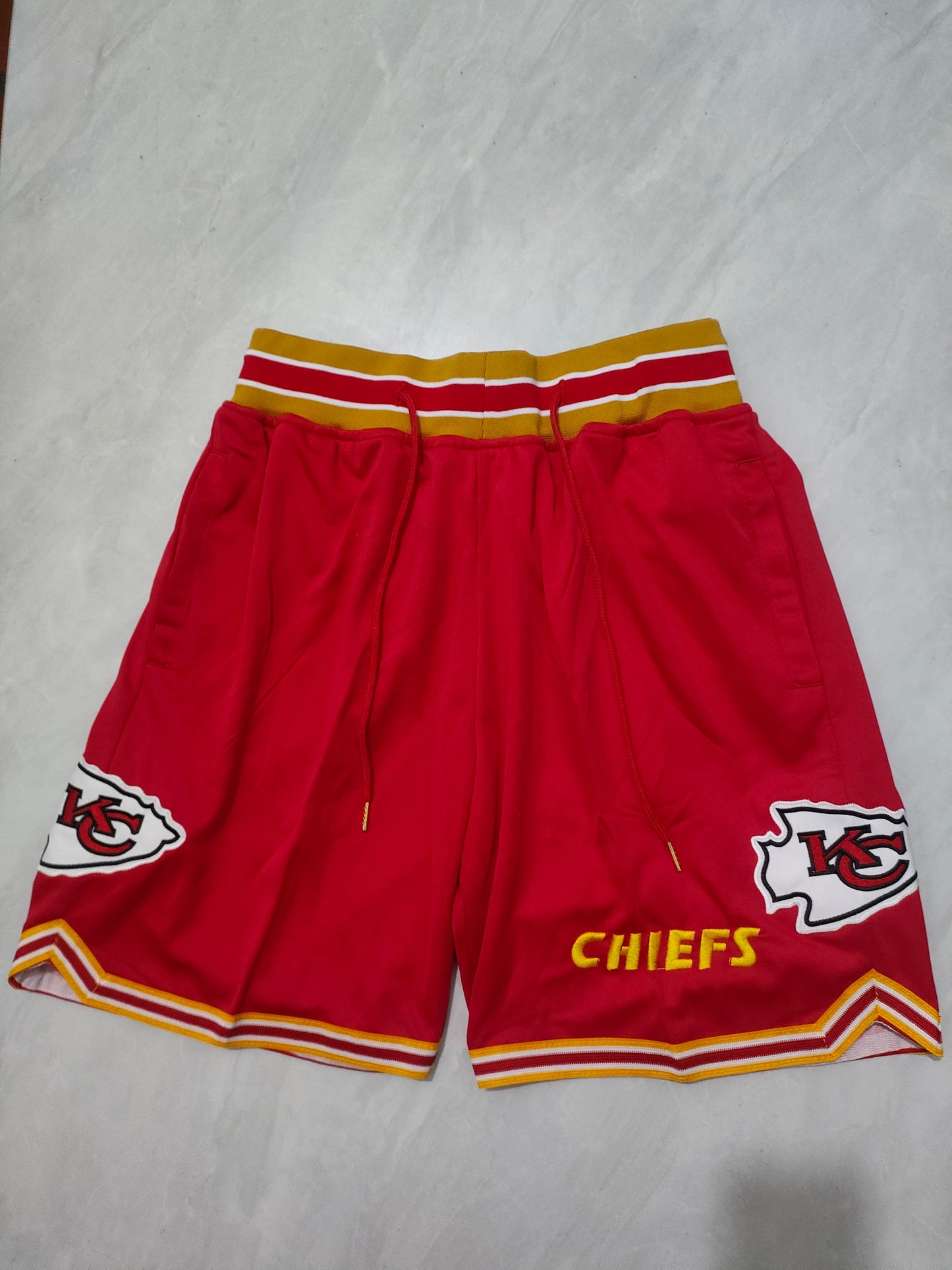 Kansas City Chiefs Red Pocket Shorts
