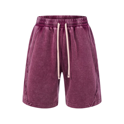 305GSM Splicing Washed Shorts