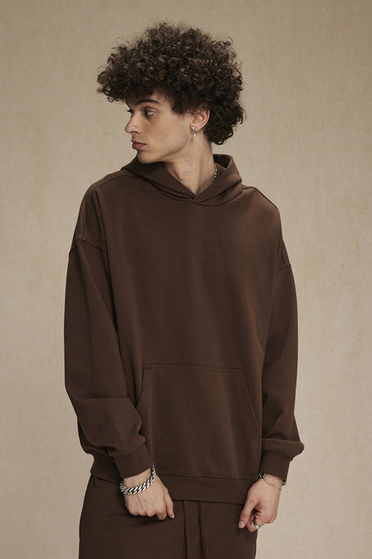 430GSM French Terry Solid Color Hoodie