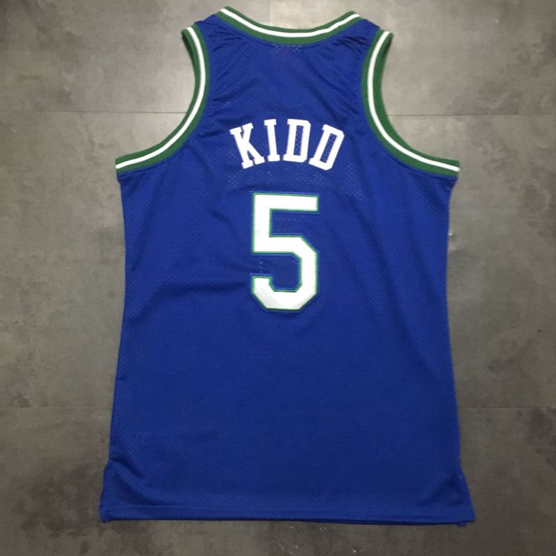 Dallas Mavericks  KIDD 5 Blue MN
