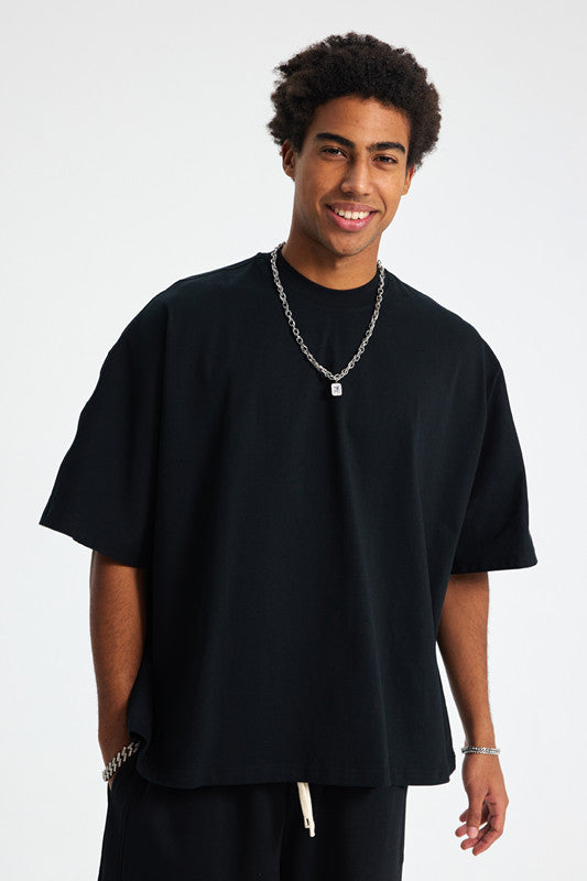 275GSM Solid Color Boxy Tee