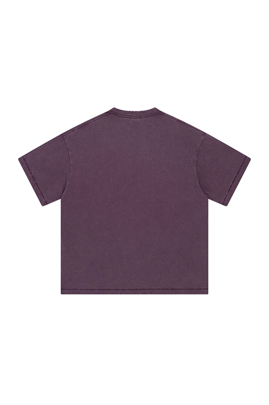 275GSM Pigment Dyed Light Washed Tee