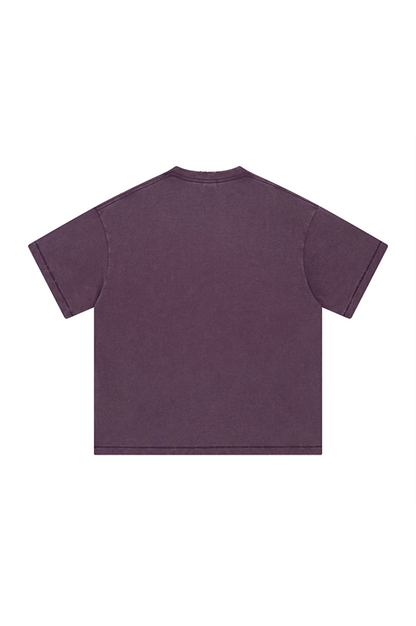 275GSM Pigment Dyed Light Washed Tee