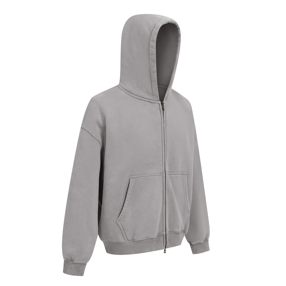370GSM Pigment Dyed Fleece Boxy Hoodie