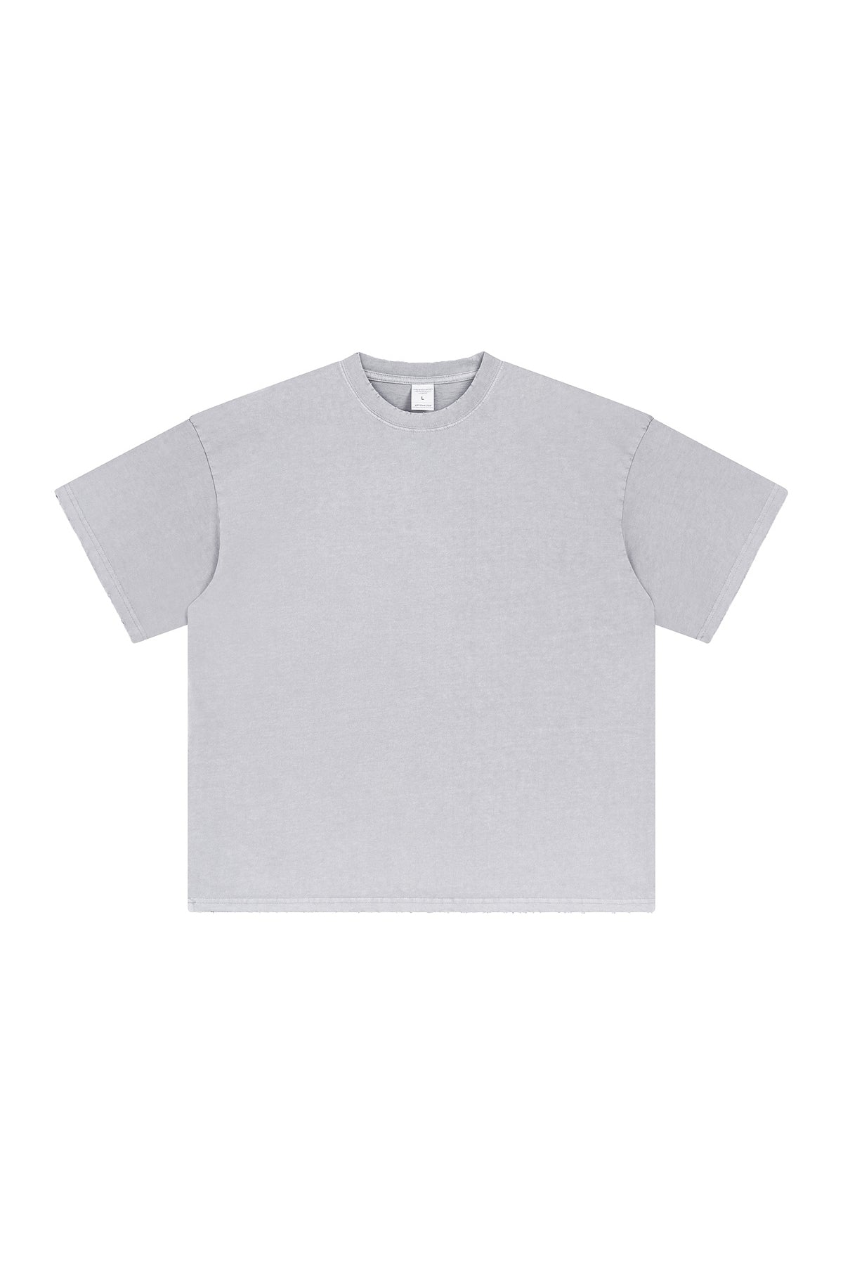 250GSM Distressed Pigment Dyed Washed Tee