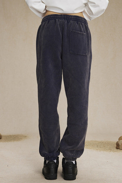 360GSM Washed Fleece Sweatpants