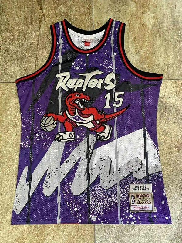 Vince Carter Toronto Raptors Hyper Hoops Throwback Jersey