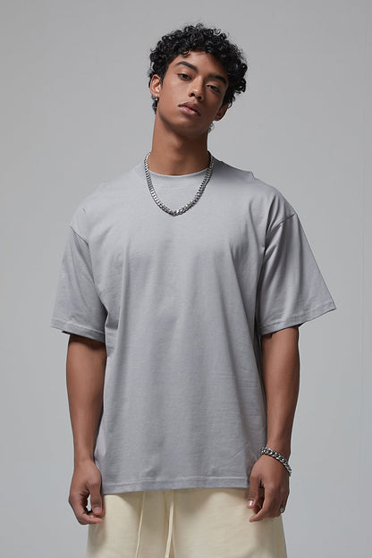 190GSM Solid Color Oversized Tee