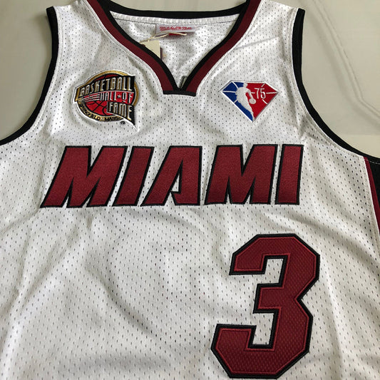 Hall of Fame Dwyane Wade #3 2023 Throwback Jersey - Dense Embroidery