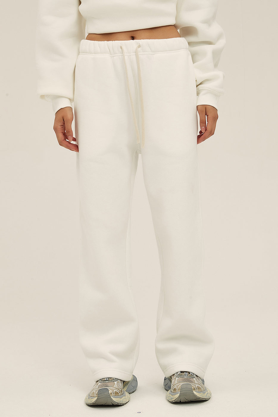350GSM Relaxed Solid Color Sweatpants