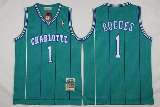 Muggsy Bogues Charlotte Hornets Throwback Jersey