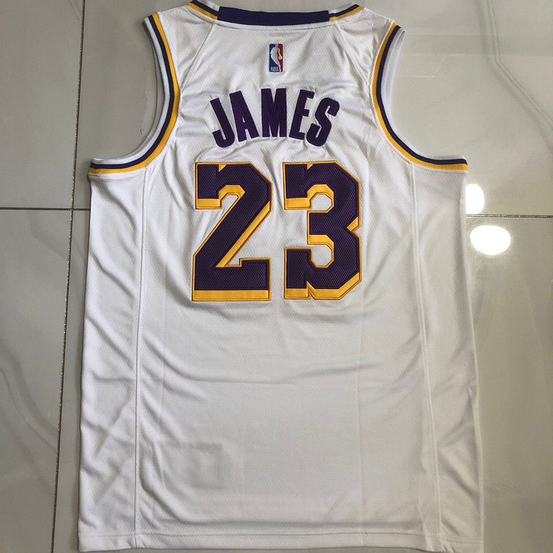 Los Angeles Lakers Kobe Bean Bryant #24 White Throwback Jersey - Dense Embroidery