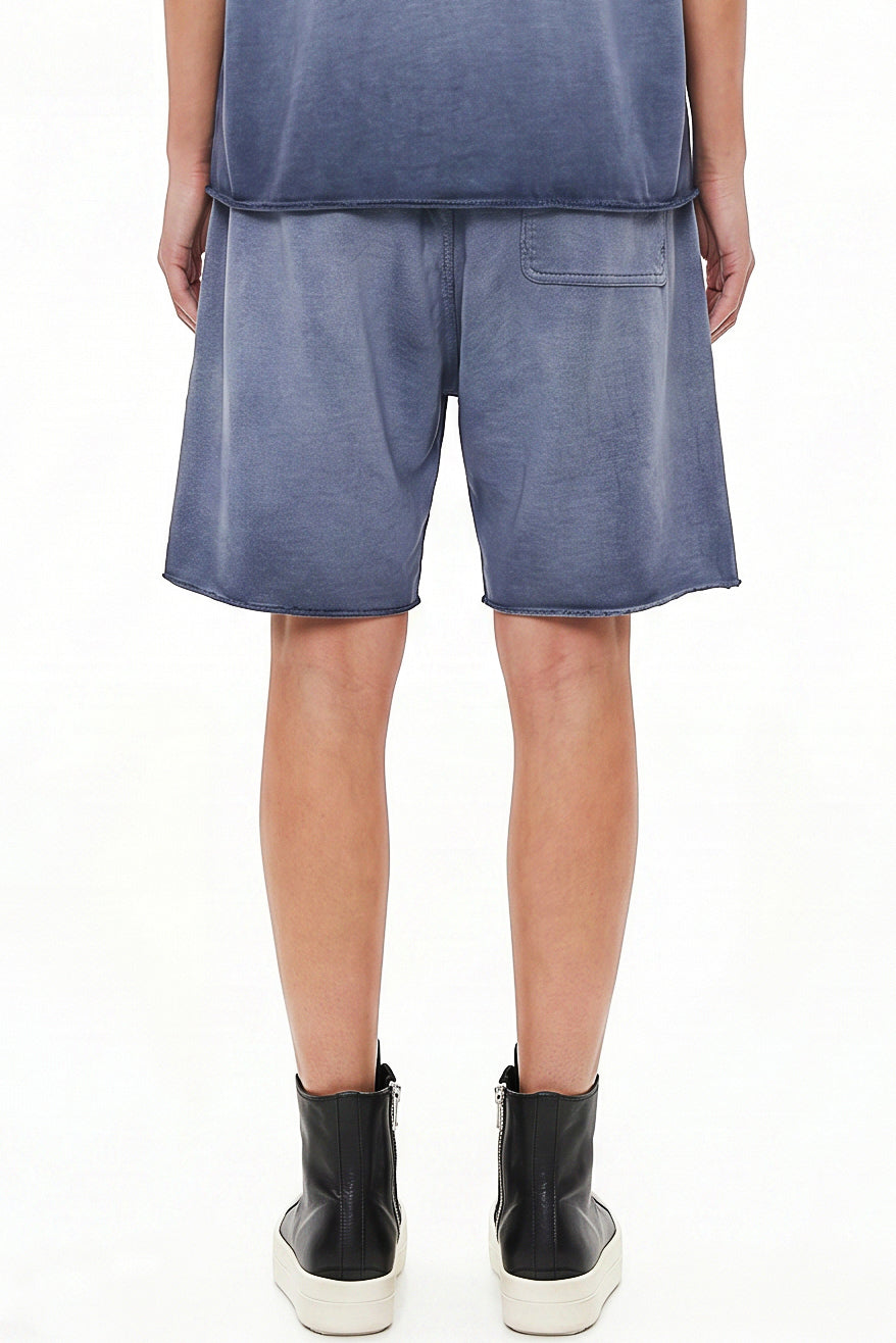 320GSM Distressed Sun Fade Shorts