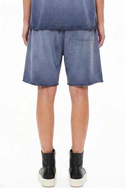 320GSM Distressed Sun Fade Shorts