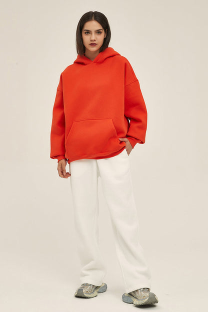 350GSM Fleece Solid Color Hoodie