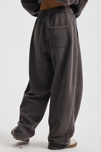 370GSM Fleece Pigment Dyed Sweatpants