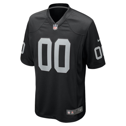 Custom Las Vegas Raiders Black Game Jersey