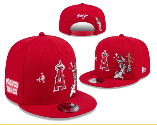 Los Angeles Angels Red Snapback Cap