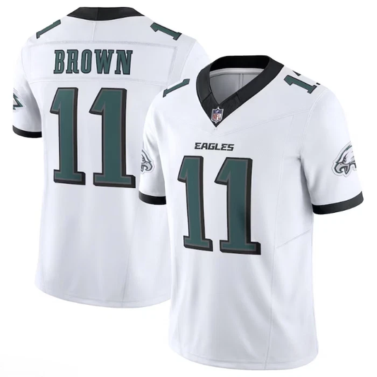 A.J. Brown #11 Philadelphia Eagles White Vapor F.U.S.E. Limited Jersey