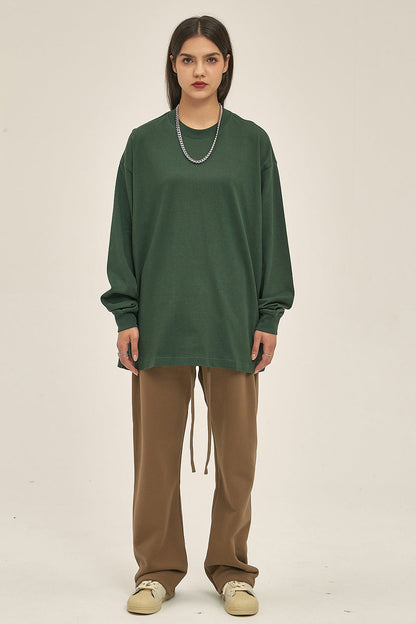 305GSM Oversized Long Sleeve Crew