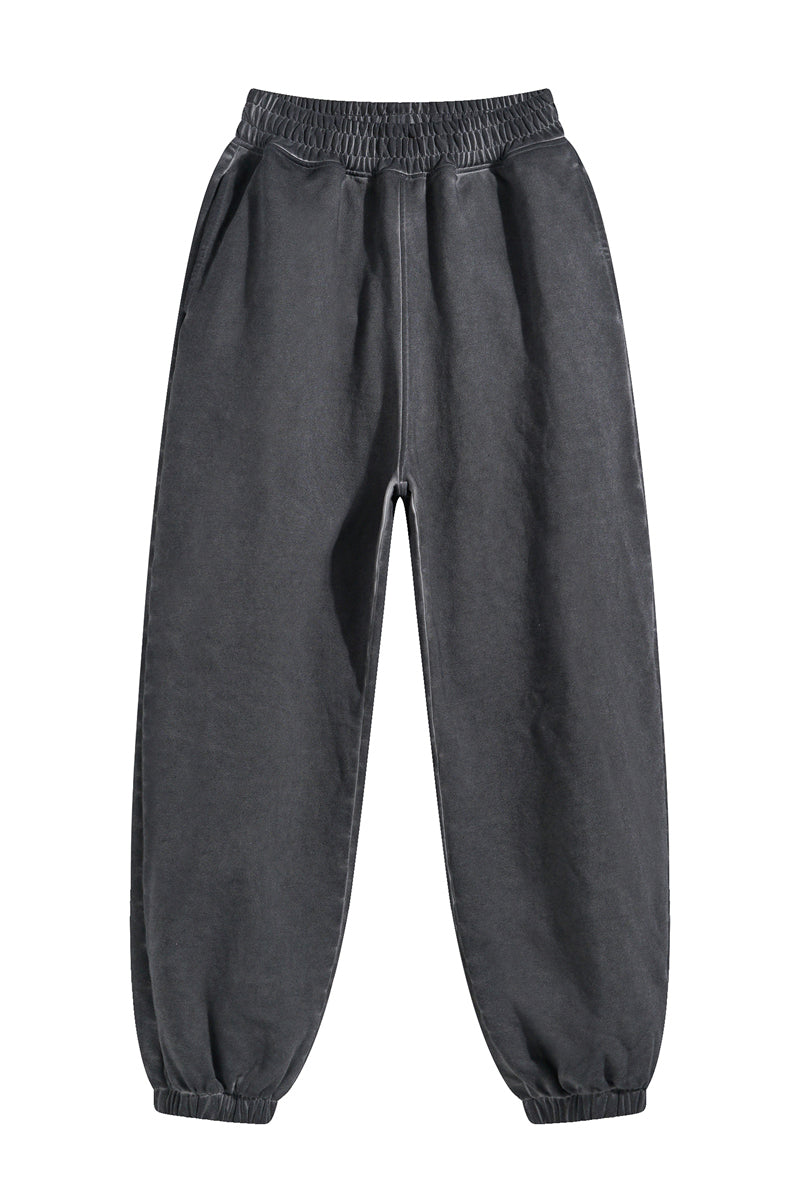 450GSM Dirty Effect Washed Out Sweatpants