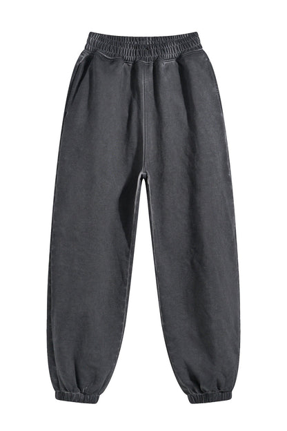 450GSM Dirty Effect Washed Out Sweatpants