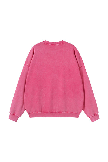 100% Cotton 420GSM High Weight Washed Crew