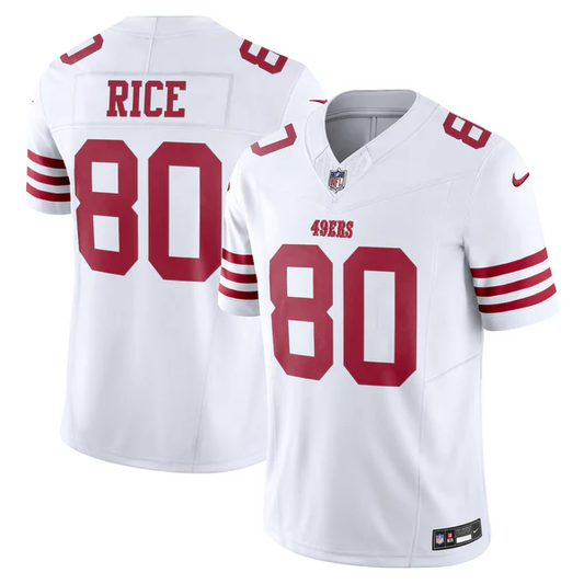 Jerry Rice #80 San Francisco 49ers Vapor F.U.S.E. Limited White Jersey
