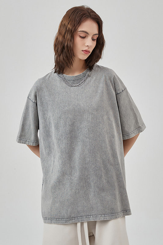 250GSM Washed Out Vintage Tee