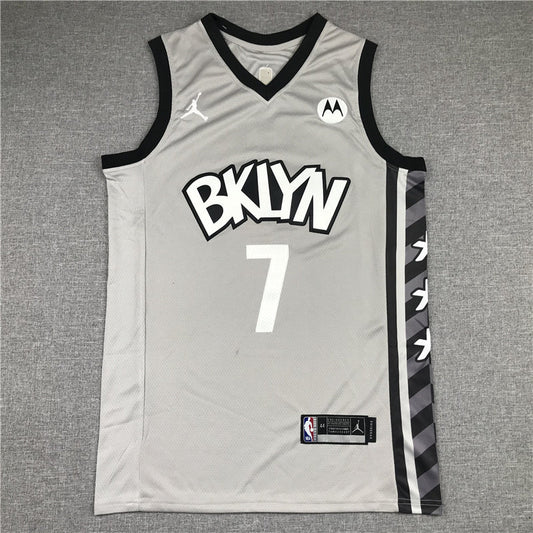 Brooklyn Nets Kevin Durant #7 City Edition - Embroidered Jersey