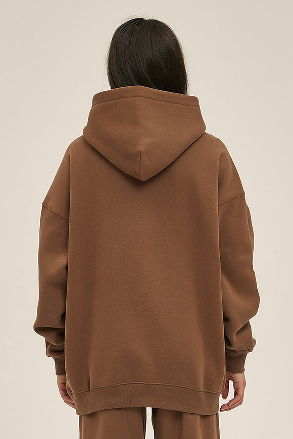 350GSM Fleece Solid Color Hoodie
