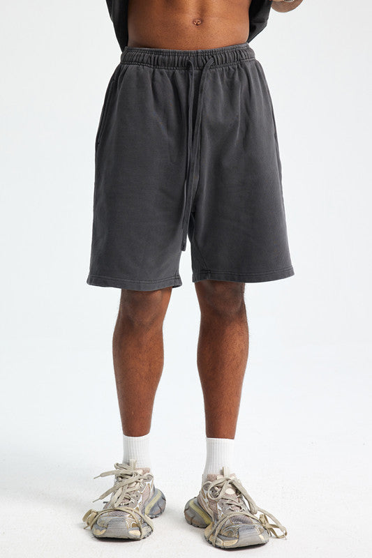 420GSM Pigment Dyed Washed Short