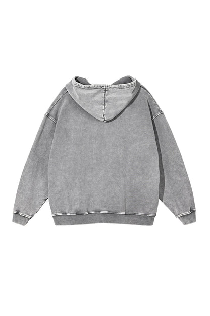 100% Cotton 420GSM Washed Vintage Hoodie