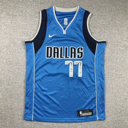 Youth Luka Don?i? Dallas Mavericks #77 Embroidered  Jersey