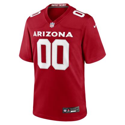 Custom Arizona Cardinals Red Game Jersey