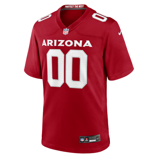 Custom Arizona Cardinals Red Game Jersey