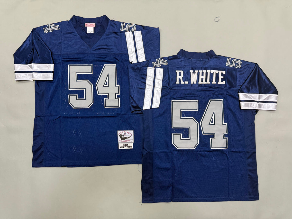 Mens Randy White#54 Dallas Cowboys Vintage Throwback Jersey