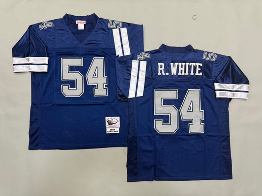 Mens Randy White#54 Dallas Cowboys Vintage Throwback Jersey
