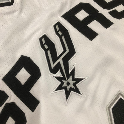 San Antonio Spurs Victor Wembanyama #1 White Throwback Jersey - Dense Embroidery