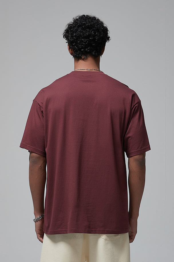 190GSM Solid Color Oversized Tee