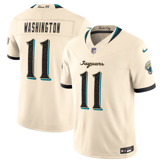 Men's Parker Washington Jacksonville Jaguars #11 Rivalries Collection Limited Jersey