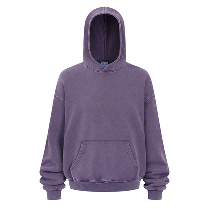430GSM Boxy Fit Washed Hoodie